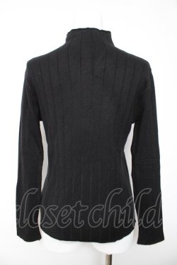 画像2: axes femme / ハイネックニット  黒 Y-26-01-28-070-AX-TO-SZ-ZY