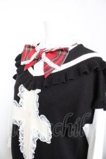 画像3: Jamie エーエヌケー / JM制服クロスのうさぎニット M 黒 Y-26-01-28-074-LO-TO-SZ-ZT523 (3)