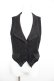 画像1: PEACE NOW / 後ろベルト付き燕尾ベスト M 黒 Y-26-01-28-075-PU-TO-SZ-ZY (1)