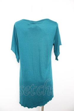 画像2: ALGONQUINS / チェーンptロングトップス F グリーン Y-26-01-28-078-AL-TO-SZ-ZY