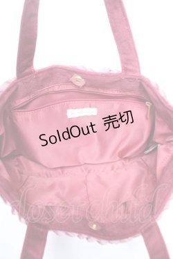 画像3: ｍ petit by misako / トートバッグ  濃赤 Y-26-01-28-011-LO-BG-SZ-ZY