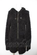 CIVARIZE / Featherケンピニットロングパーカー 44 ブラック Y-26-01-28-082-GO-TO-SZ-ZY