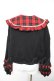 画像2: Angelic Pretty / タータンチェックレッスン付け襟プルオーバー  黒×赤 Y-26-01-28-084-AP-TO-SZ-ZY (2)