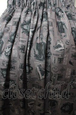 画像3: axes femme POETIQUE / ディズニーヴィランズ/ワンピース M 黒 Y-26-01-28-093-AX-OP-SZ-ZY