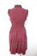 画像2: axes femme POETIQUE / 編み上げワンピース M ワイン Y-26-01-28-101-AX-OP-SZ-ZY (2)