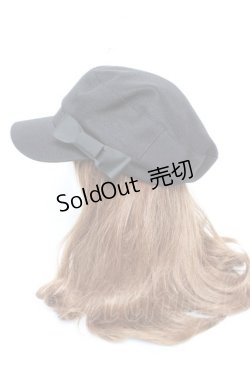 画像2: m petit by misako / サンリオキャラクターズコラボ キャスケット  黒 Y-26-01-28-014-LO-AC-SZ-ZT0204M