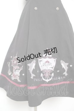 画像3: Amavel / Shark Piratesセーラーカラージャンパースカート F ブラック Y-26-01-28-114-CA-OP-SZ-ZY