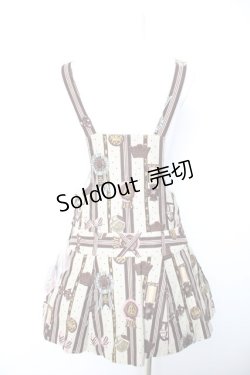 画像2: Angelic Pretty / Chocolate Rosetteサロペット  ベージュ Y-26-01-28-118-AP-OP-SZ-ZY