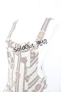 画像3: Angelic Pretty / Chocolate Rosetteサロペット  ベージュ Y-26-01-28-118-AP-OP-SZ-ZY