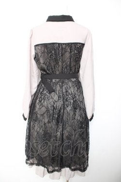 画像2: axes femme / ビスチェ切替レースワンピース F グレー Y-26-01-28-125-AX-OP-SZ-ZY