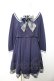 画像1: Amavel / Check Ribbon Setup風セーラーワンピース F ネイビー Y-26-01-28-126-CA-OP-SZ-ZY (1)