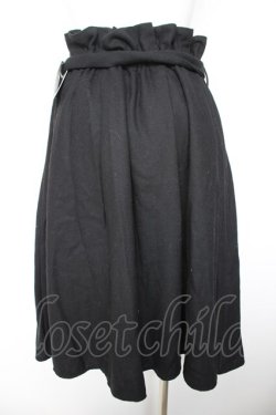 画像2: axes femme / ベルト付スカート Ｍ 黒 Y-26-01-28-150-AX-SK-SZ-ZY