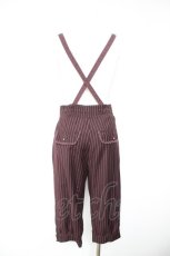 画像2: axes femme POETIQUE / サス付きハーフパンツ M ワイン Y-26-01-28-153-AX-PA-SZ-ZT0303T (2)