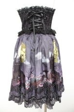 画像2: axes femme kawaii / トリックナイトスカート M パープル Y-26-01-28-157-AX-SK-SZ-ZS (2)