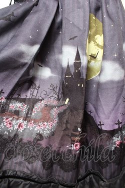 画像3: axes femme kawaii / トリックナイトスカート M パープル Y-26-01-28-157-AX-SK-SZ-ZY