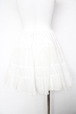 画像2: BABY, THE STARS SHINE BRIGHT / ふわふわパニエ  白 Y-26-01-28-166-BA-SK-SZ-ZY