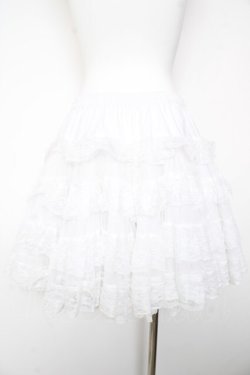 画像2: LOLITA / ボリュームパニエ F 白 Y-26-01-28-168-LO-SK-SZ-ZY
