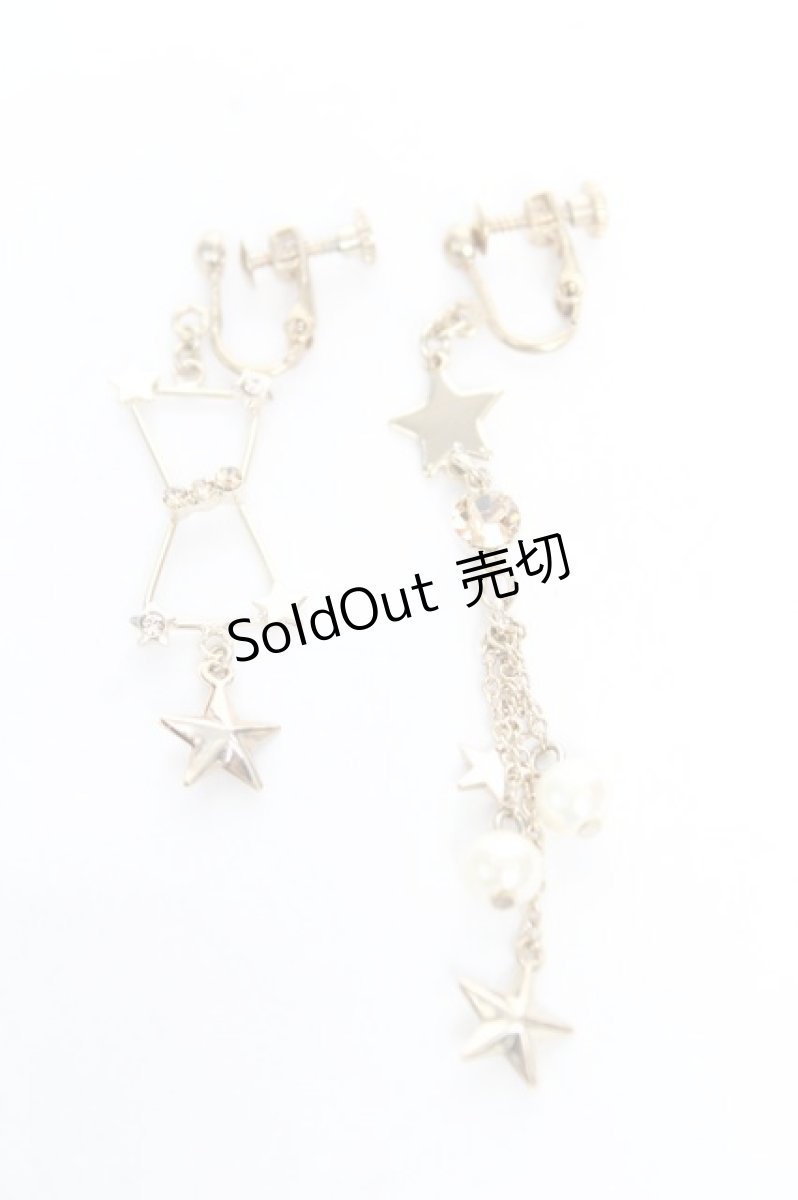 画像1: axes femme / 星座モチーフイヤリング  ゴールド Y-26-01-28-003-AX-AC-SZ-ZT169-F003 (1)