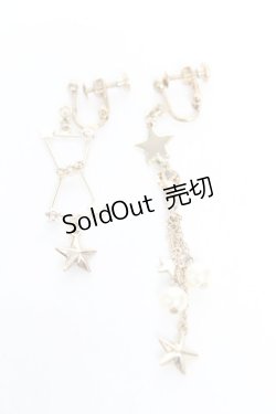 画像1: axes femme / 星座モチーフイヤリング  ゴールド Y-26-01-28-003-AX-AC-SZ-ZY