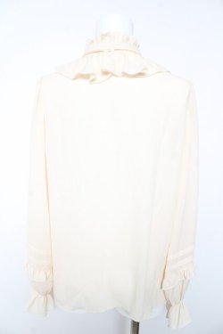 画像2: axes femme kawaii / クラシックローズ刺繍ブラウス M 生成り Y-26-01-28-028-AX-BL-SZ-ZY