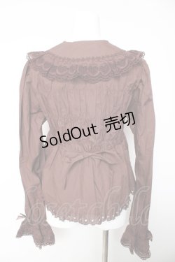 画像2: BABY, THE STARS SHINE BRIGHT / ベビードールブラウス(2025)  ブラウン Y-26-01-28-031-BA-BL-SZ-ZY