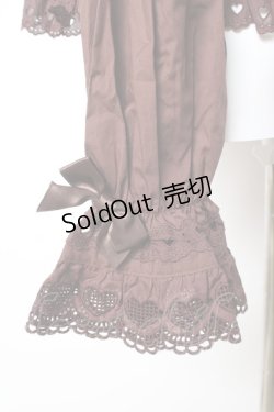 画像4: BABY, THE STARS SHINE BRIGHT / ベビードールブラウス(2025)  ブラウン Y-26-01-28-031-BA-BL-SZ-ZY