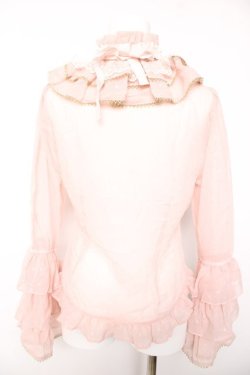 画像2: BABY, THE STARS SHINE BRIGHT / Horoscopeドットブラウス  ピンク Y-26-01-28-034-BA-BL-SZ-ZY