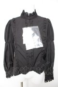 Eri Aino's Collection / シャーロットの水曜日ブラウス  黒 Y-26-01-28-036-LO-BL-SZ-ZY