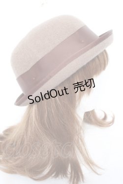 画像4: axes femme / ファーボーラー帽  モカ Y-26-01-31-037-AX-AC-SZ-ZY