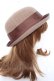 画像4: axes femme / ファーボーラー帽  モカ Y-26-01-31-037-AX-AC-SZ-ZY (4)