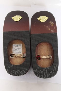 画像5: LOLITAその他(お買取対象外) / ぽっくり下駄  黒 Y-26-01-31-045-LO-SH-SZ-ZY