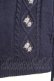 画像4: axes femme / 花刺繍ボトルネックニットプルオーバー M 紺 Y-26-01-31-060-AX-TO-SZ-ZY (4)