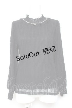 画像1: axes femme / プチスタンド総レースPO M 黒 Y-26-01-31-061-AX-TO-SZ-ZY