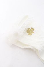 画像2: m petit by misako / AMCSNIレースロゴ  中白 Y-26-01-31-010-LO-ZA-SZ-ZT618 (2)