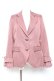 画像1: axes femme / 袖レースアップジャケット M ピンク Y-26-01-31-065-AX-JA-SZ-ZY (1)