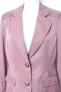画像4: axes femme / 袖レースアップジャケット M ピンク Y-26-01-31-065-AX-JA-SZ-ZY