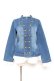 画像1: axes femme NOSTALGIE / ナポレオンデニムジャケット F ウォッシュ Y-26-01-31-068-AX-JA-SZ-ZY (1)