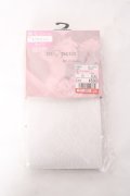 m petit by misako / AMブブンレースアミタイツ M-L 中白 Y-26-01-31-012-LO-ZA-SZ-ZY