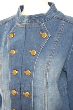 画像3: axes femme NOSTALGIE / ナポレオンデニムジャケット F ウォッシュ Y-26-01-31-068-AX-JA-SZ-ZY