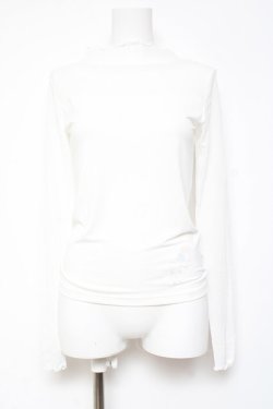 画像1: m petit by misako / サンリオ 長袖シアートップス M 白 Y-26-01-31-070-LO-TO-SZ-ZY