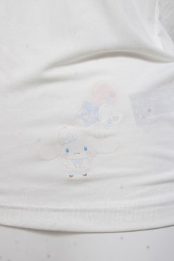 画像4: m petit by misako / サンリオ 長袖シアートップス M 白 Y-26-01-31-070-LO-TO-SZ-ZY