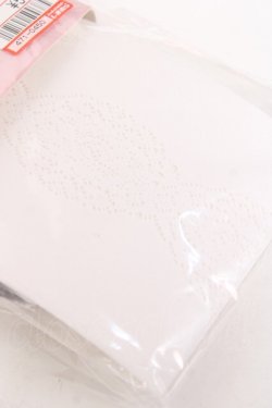 画像2: m petit by misako / AMブブンレースアミタイツ M-L 中白 Y-26-01-31-012-LO-ZA-SZ-ZY