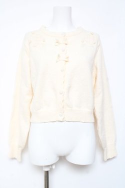 画像1: m petit by misako / バラシシュウニット M 薄淡橙 Y-26-01-31-072-LO-TO-SZ-ZY