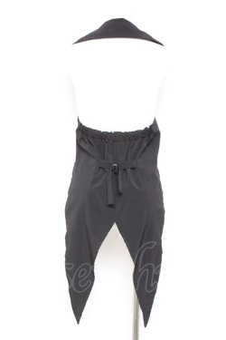 画像3: carina e Arle quin / ホルター燕尾ベスト  黒 Y-26-01-31-074-LO-TO-SZ-ZY