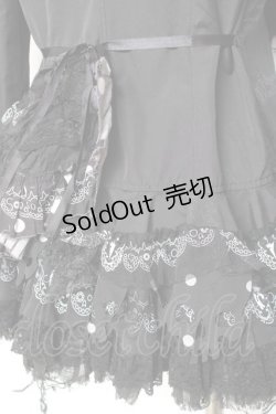 画像4: hEVEN / スカルデザインフリル変形ジャケット  黒 Y-26-01-31-075-HN-JA-SZ-ZY