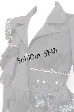 画像5: hEVEN / スカルデザインフリル変形ジャケット  黒 Y-26-01-31-075-HN-JA-SZ-ZY