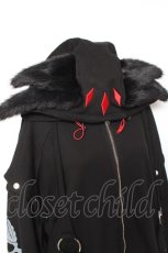 画像5: Gamchu / Gamchu × Faputa motif Zip-up hoodie F ブラック×レッド Y-26-01-31-077-PU-TO-SZ-ZT0408Y (5)