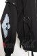 画像6: Gamchu / Gamchu × Faputa motif Zip-up hoodie F ブラック×レッド Y-26-01-31-077-PU-TO-SZ-ZY (6)