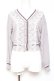 画像1: axes femme POETIQUE / ラインデザインカーディガン M グレー Y-26-01-31-078-AX-TO-SZ-ZY (1)