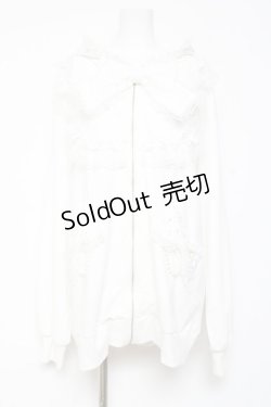 画像1: Ank Rouge / うさちゃんパーカー M 白 Y-26-01-31-085-CA-TO-SZ-ZI